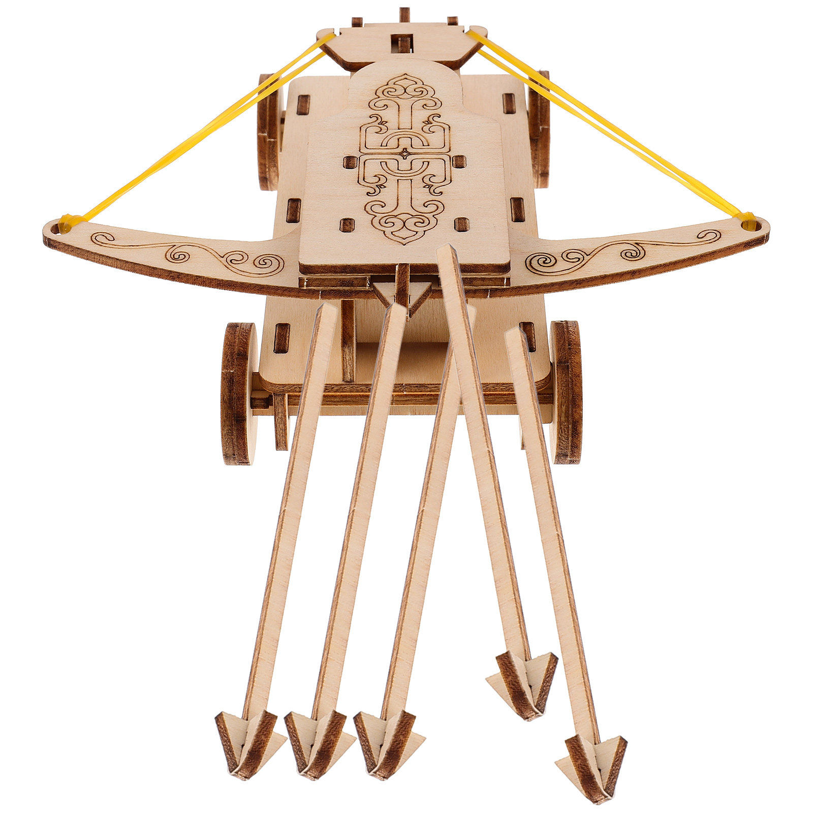1Set Wooden Catapult Chariot D - Science Project Kit reseña y precio