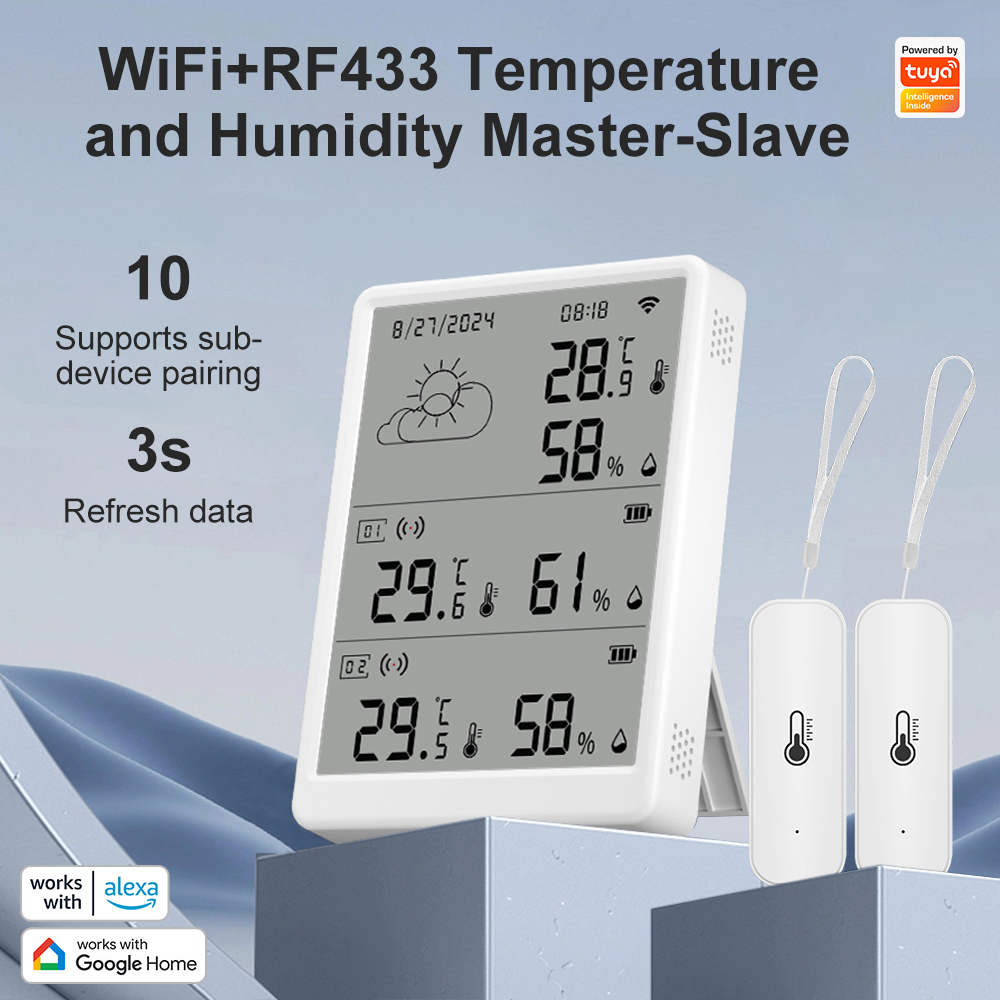 SMATRUL Tuya WiFi High Precisi - Weather Station Indoor reseña y precio