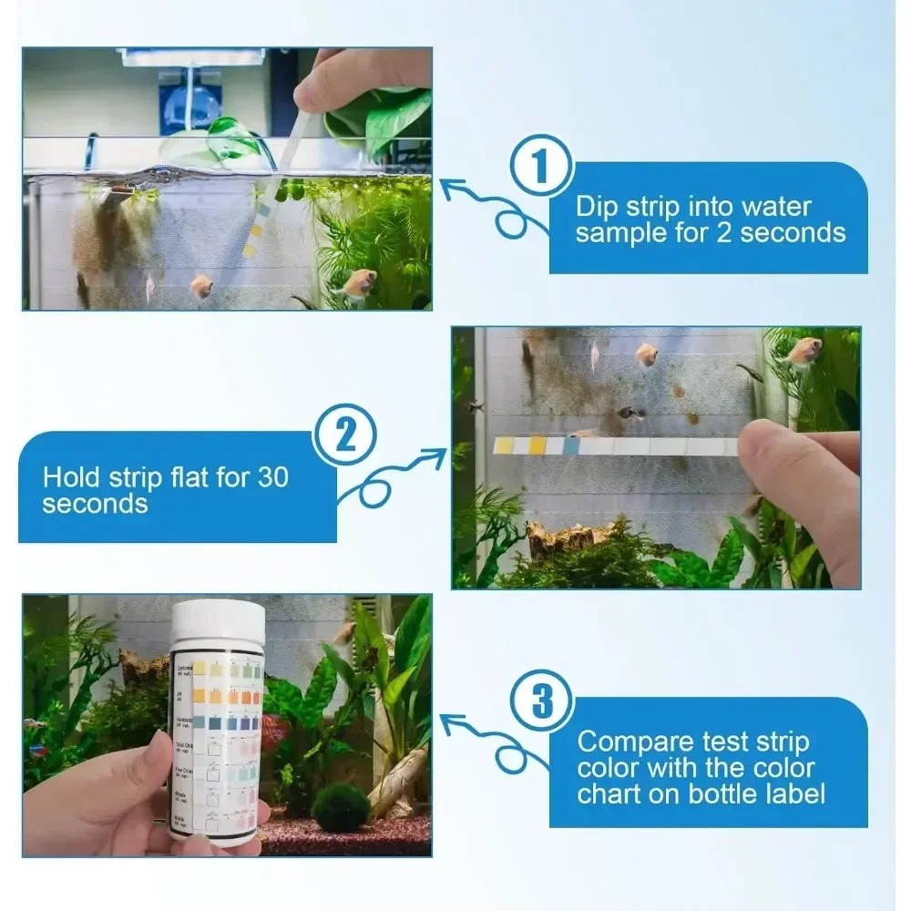 Aquarium Test Strip  PH Qualit - Water Testing Kit reseña y precio