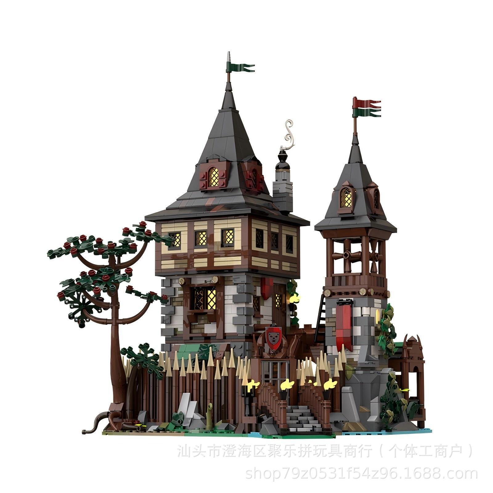 MOC Bear King Castle Mosaic Bu - Science And Hobby reseña y precio