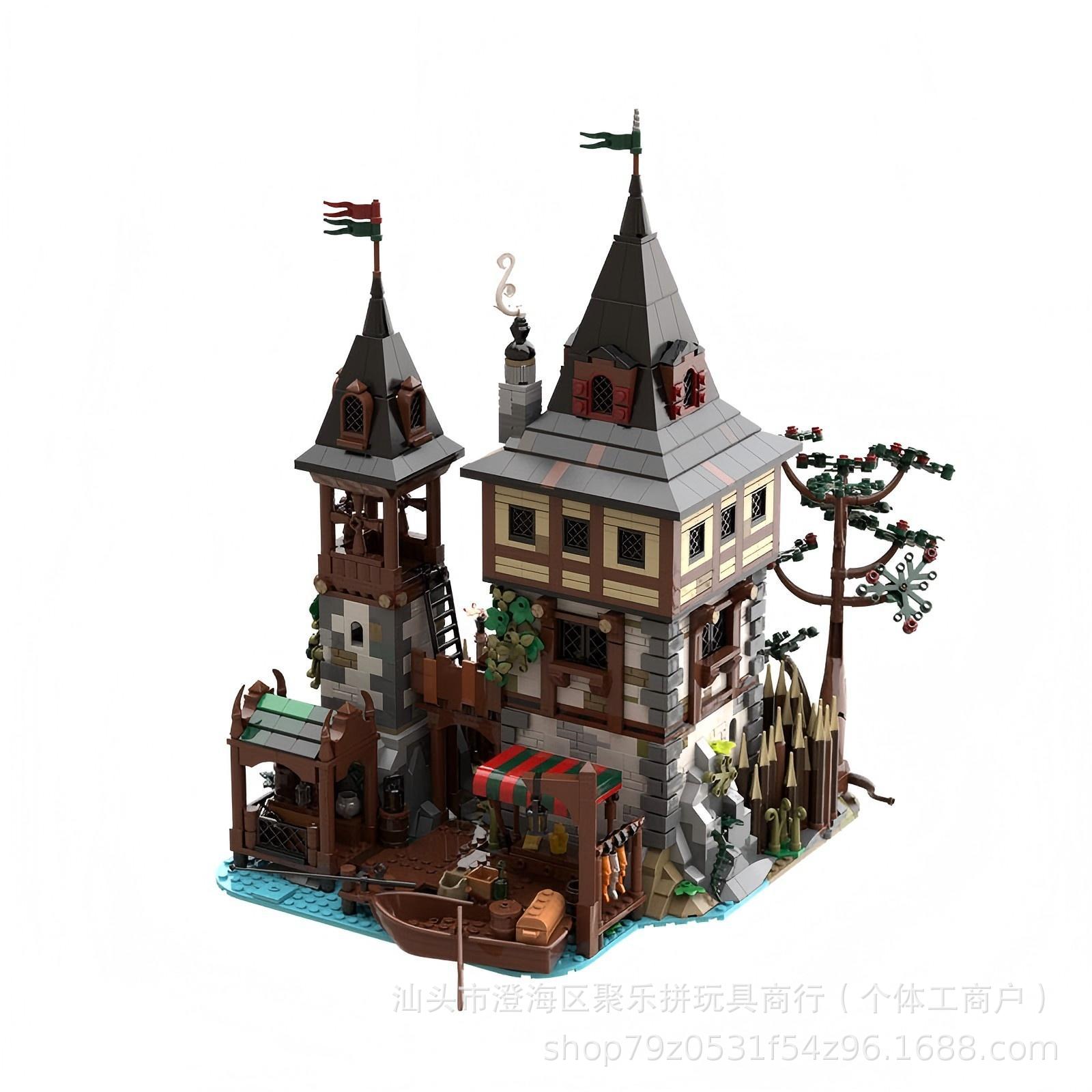 MOC Bear King Castle Mosaic Bu - Science And Hobby reseña y precio