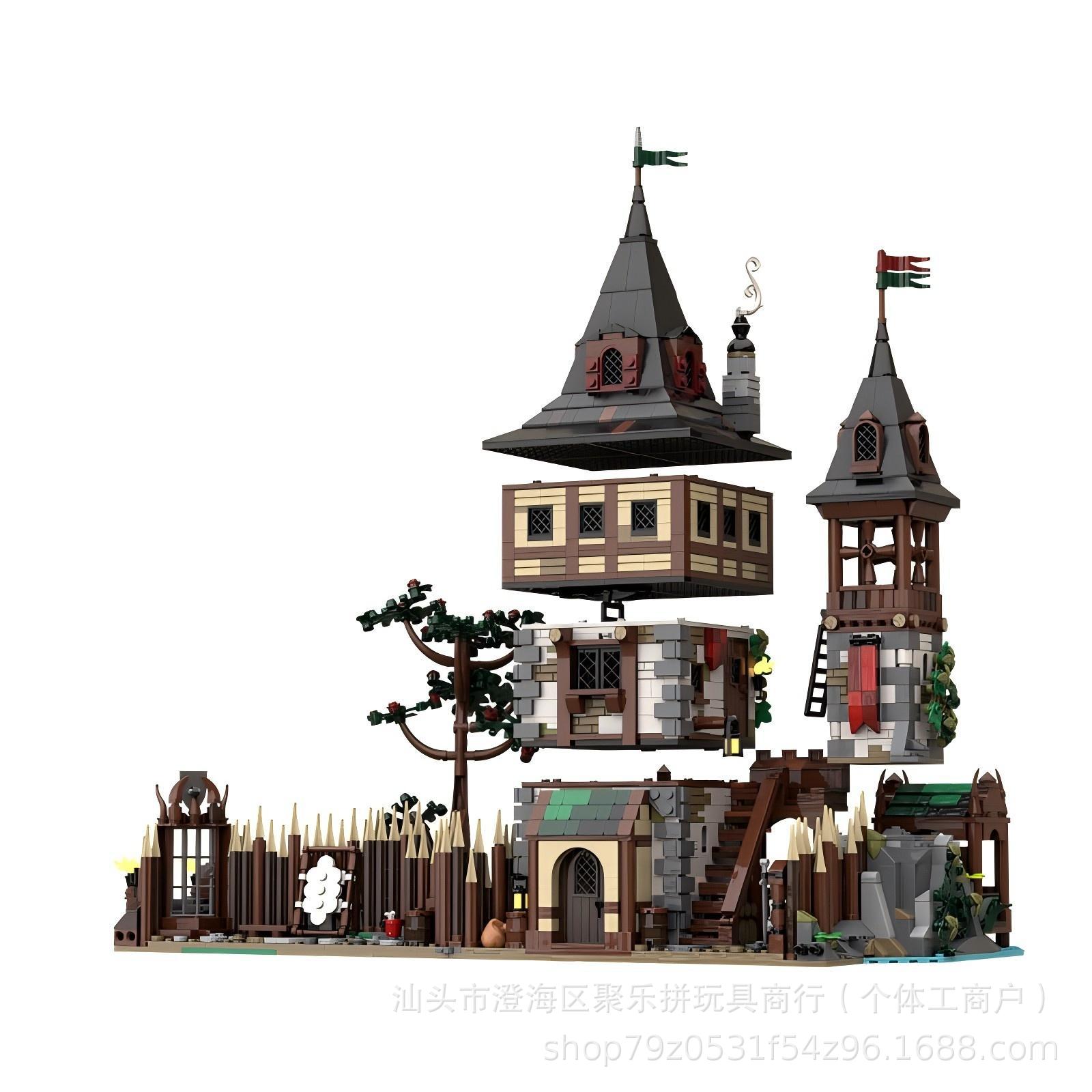 MOC Bear King Castle Mosaic Bu - Science And Hobby reseña y precio