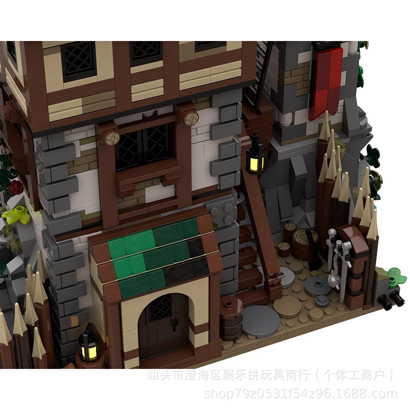 MOC Bear King Castle Mosaic Bu - Science And Hobby reseña y precio