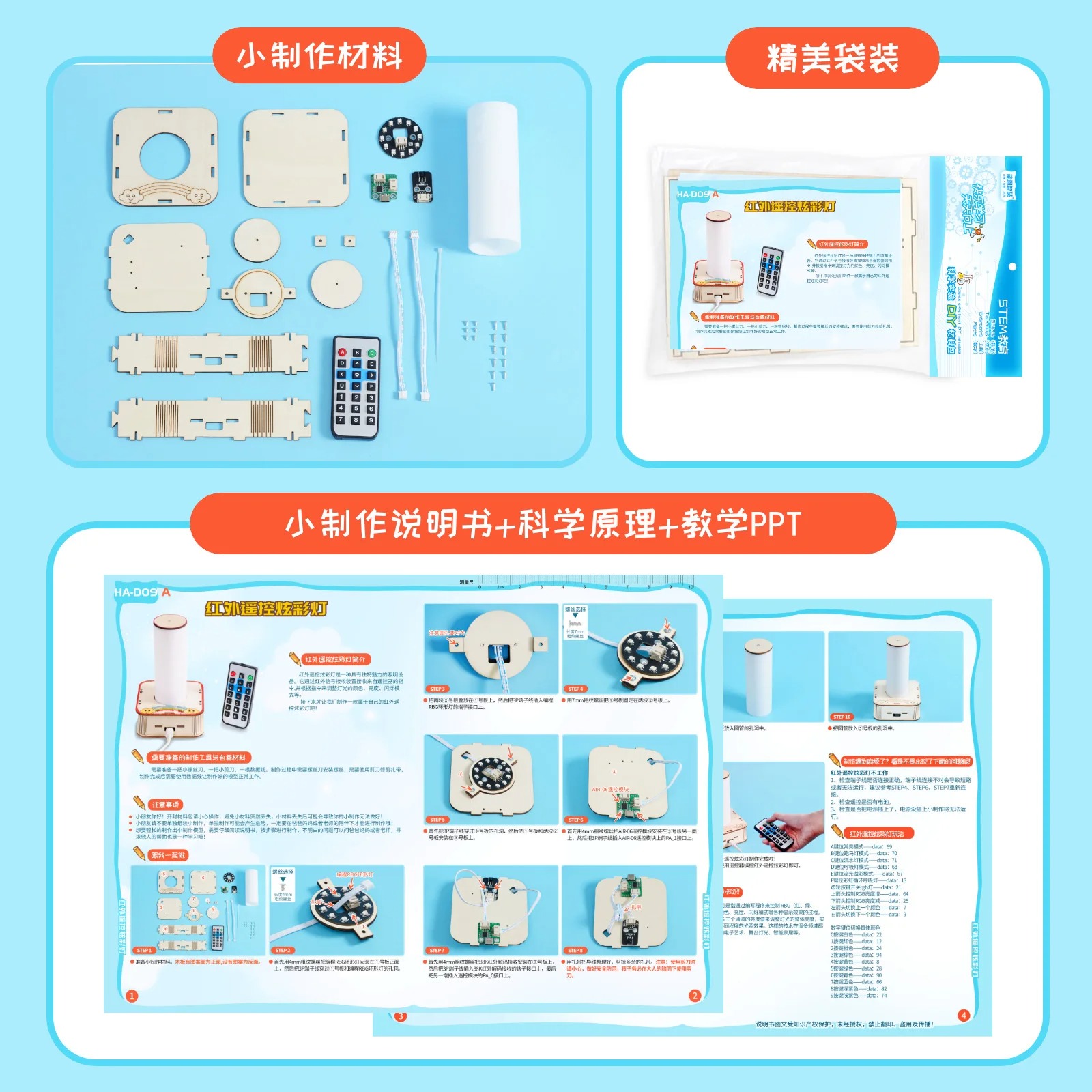 DIY Infrared Remote Control Li - Science Project Physics reseña y precio