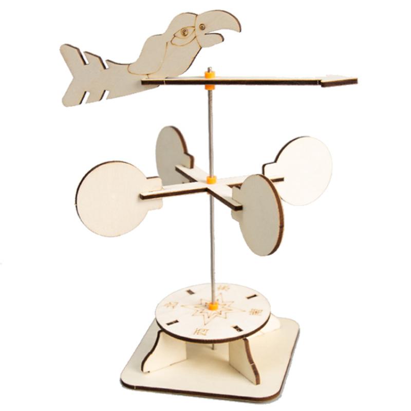 Hot 1Set DIY Wind Vane Kids Sc - Science Project Physics reseña y precio