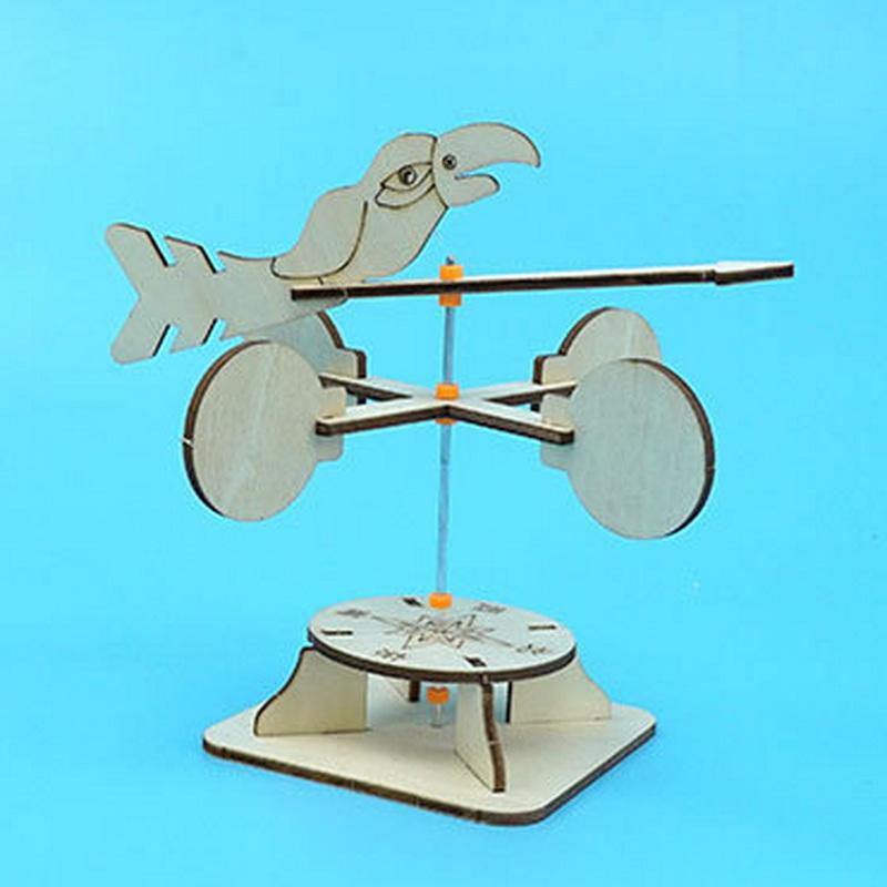 Hot 1Set DIY Wind Vane Kids Sc - Science Project Physics reseña y precio