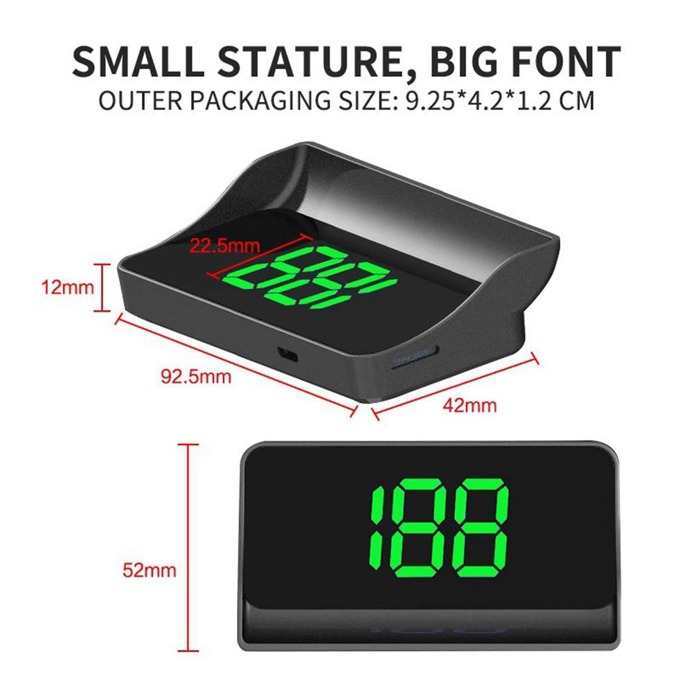HD M2 Head Up Display GPS Digi - Anemometer Wind Speed reseña y precio