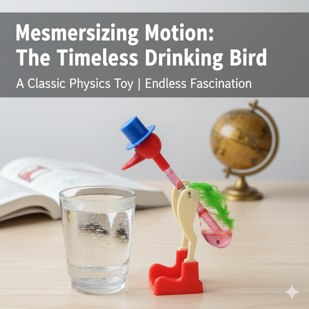 Drinking Bird Toy Automatic Bo - Science Bob reseña y precio