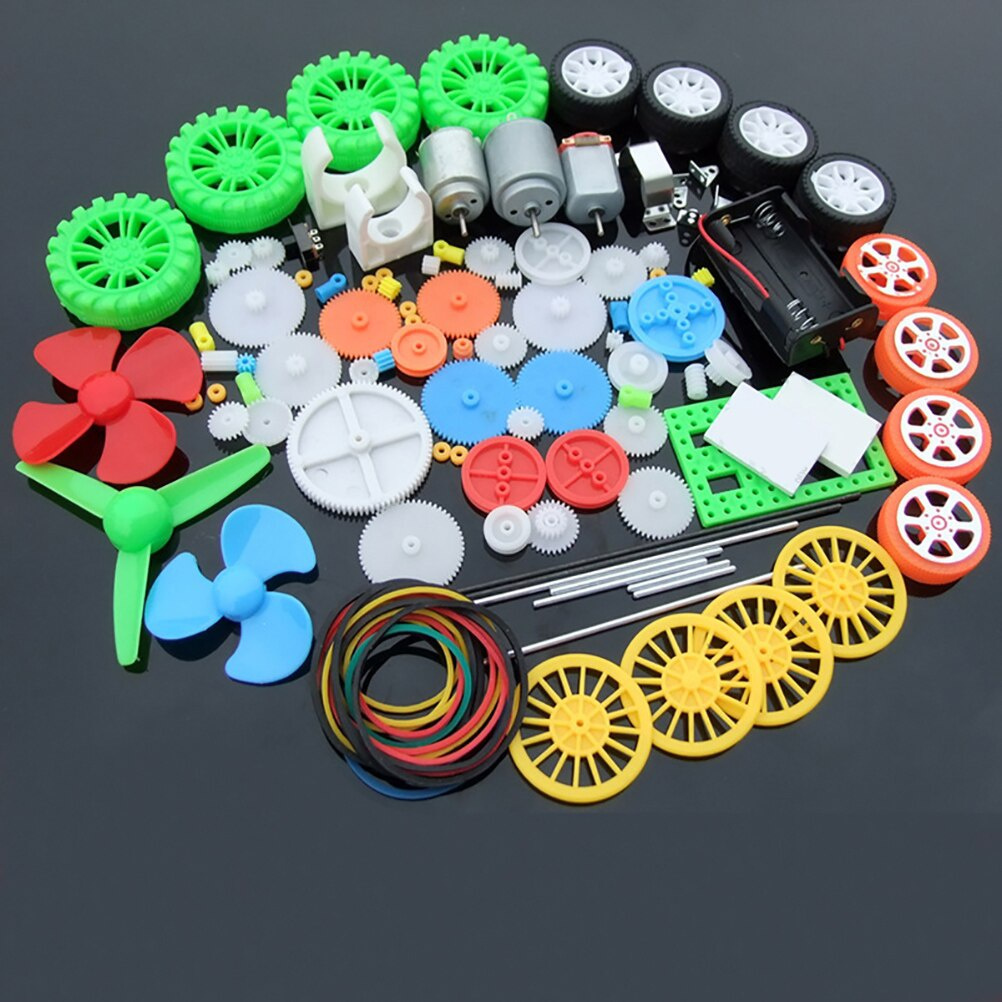 112pcs DC Motor Kit Electric M - Science Project Kit reseña y precio