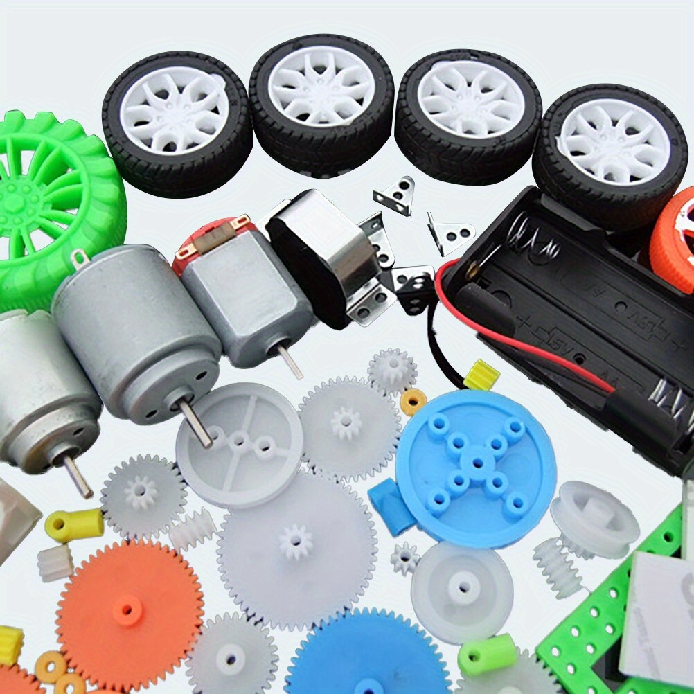 112pcs DC Motor Kit Electric M - Science Project Kit reseña y precio