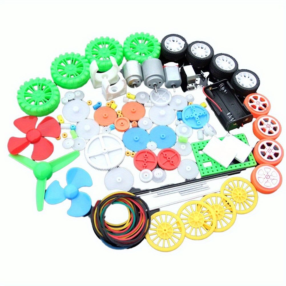 112pcs DC Motor Kit Electric M - Science Project Kit reseña y precio