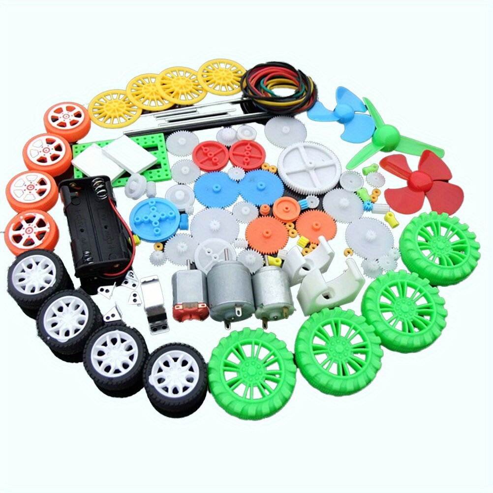 112pcs DC Motor Kit Electric M - Science Project Kit reseña y precio