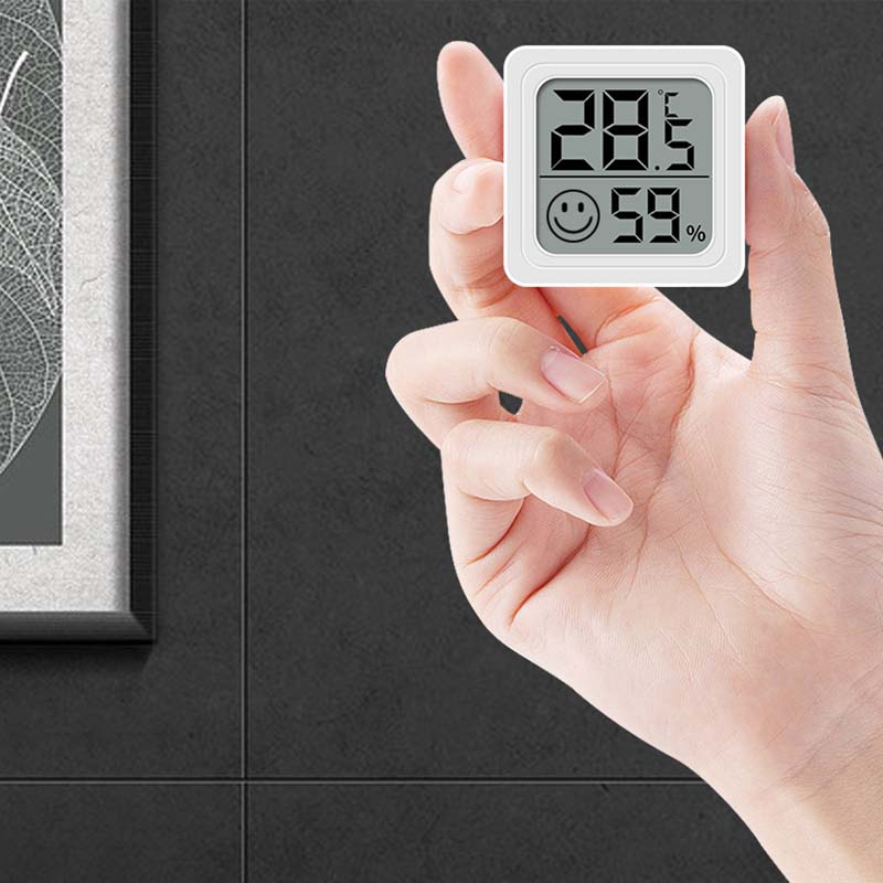 LCD Digital Thermometer Hygrom - Weather Station Indoor reseña y precio