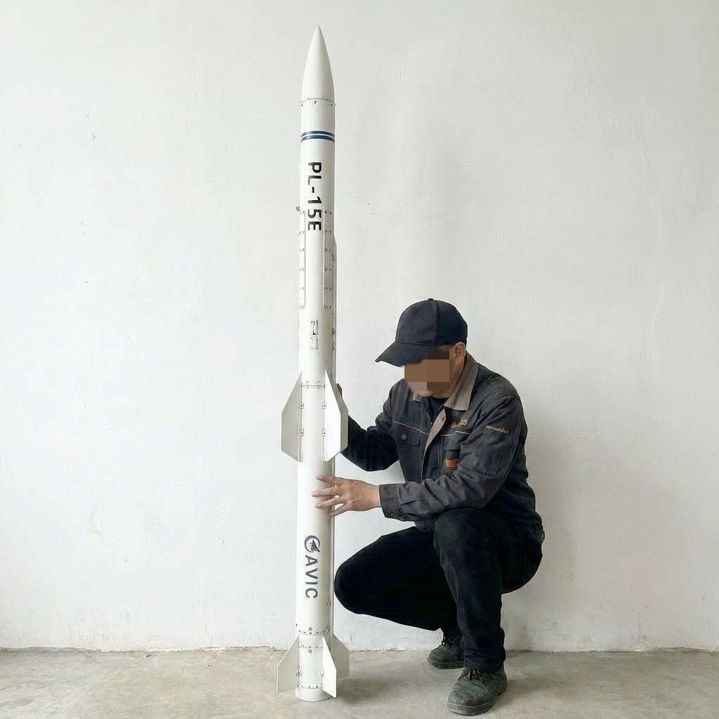 3D Printed Chinese PL-15E Air- - Science Exhibition Models reseña y precio