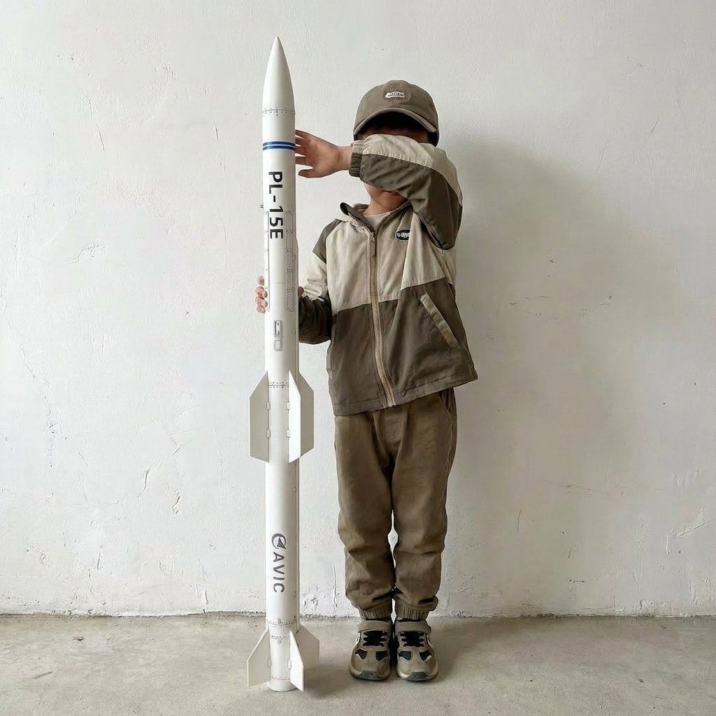 3D Printed Chinese PL-15E Air- - Science Exhibition Models reseña y precio