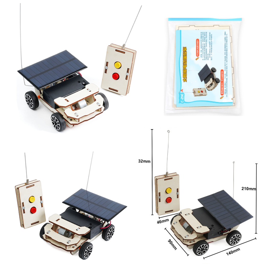 DIY Remote Solar Car Model Tec - Science Project Kit reseña y precio