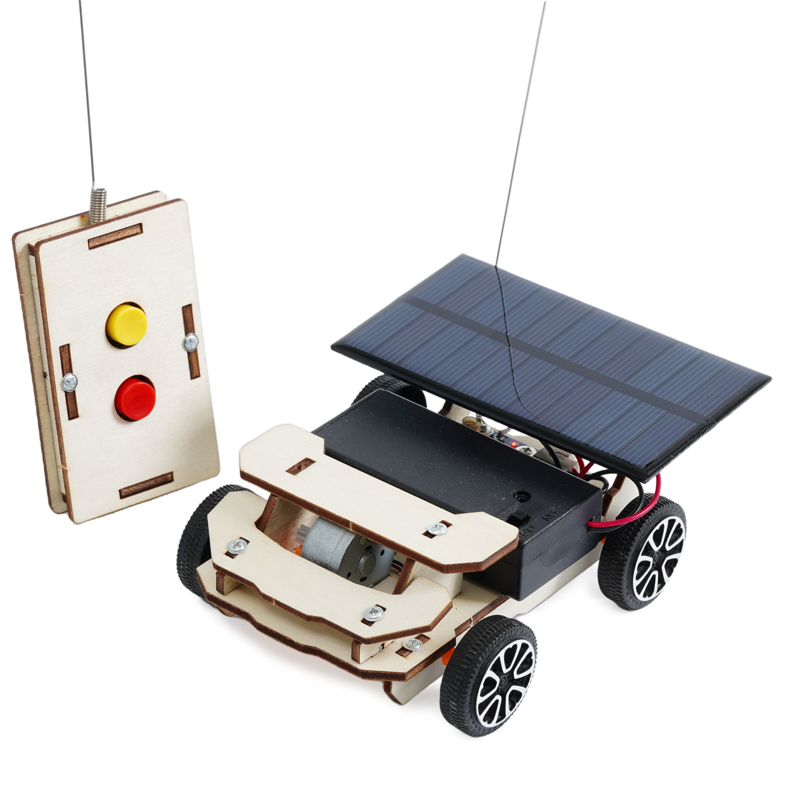 DIY Remote Solar Car Model Tec - Science Project Kit reseña y precio