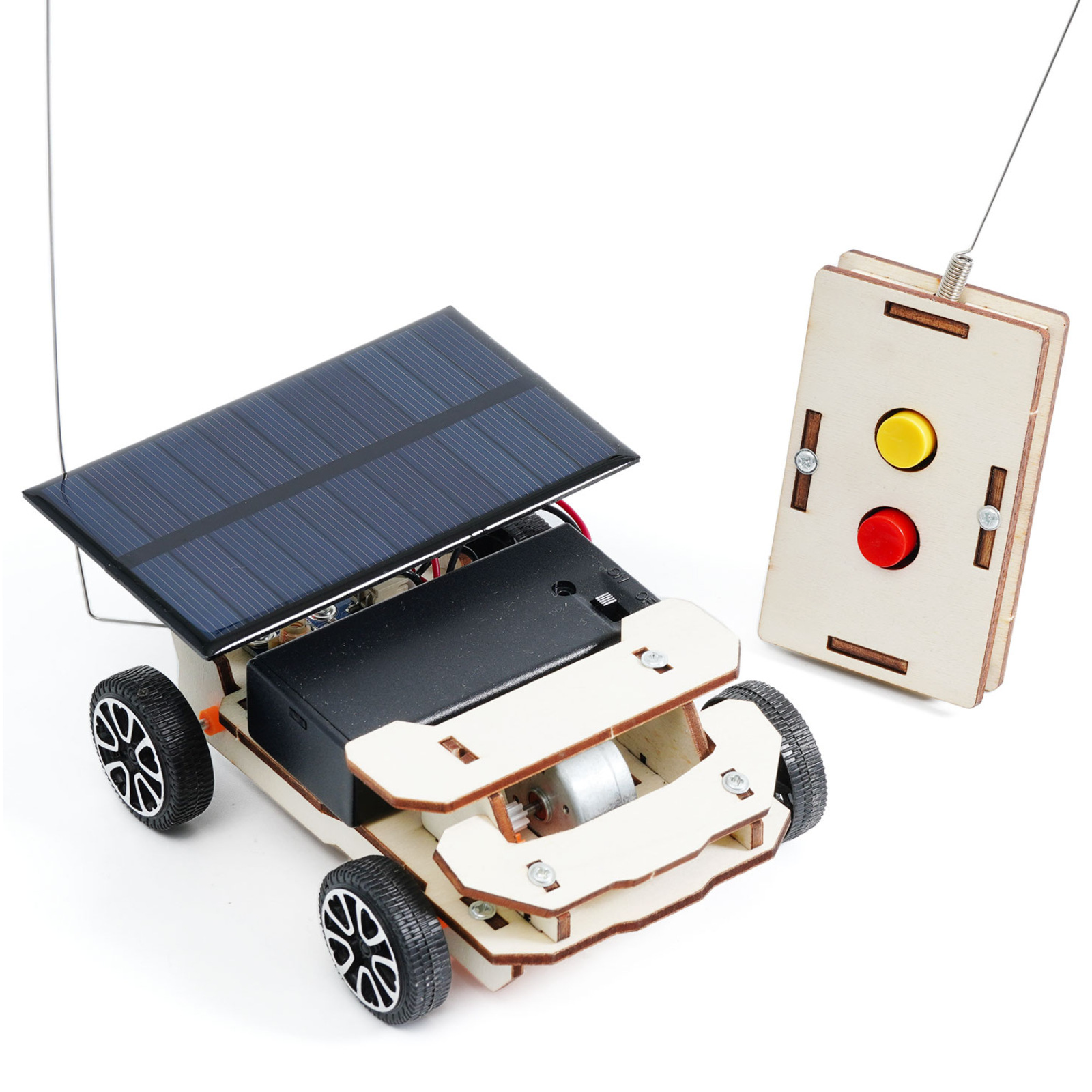 DIY Remote Solar Car Model Tec - Science Project Kit reseña y precio