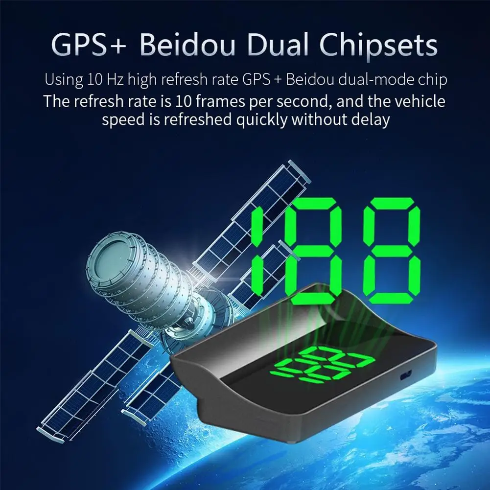 HD M2 Head Up Display GPS Digi - Anemometer Wind Speed reseña y precio